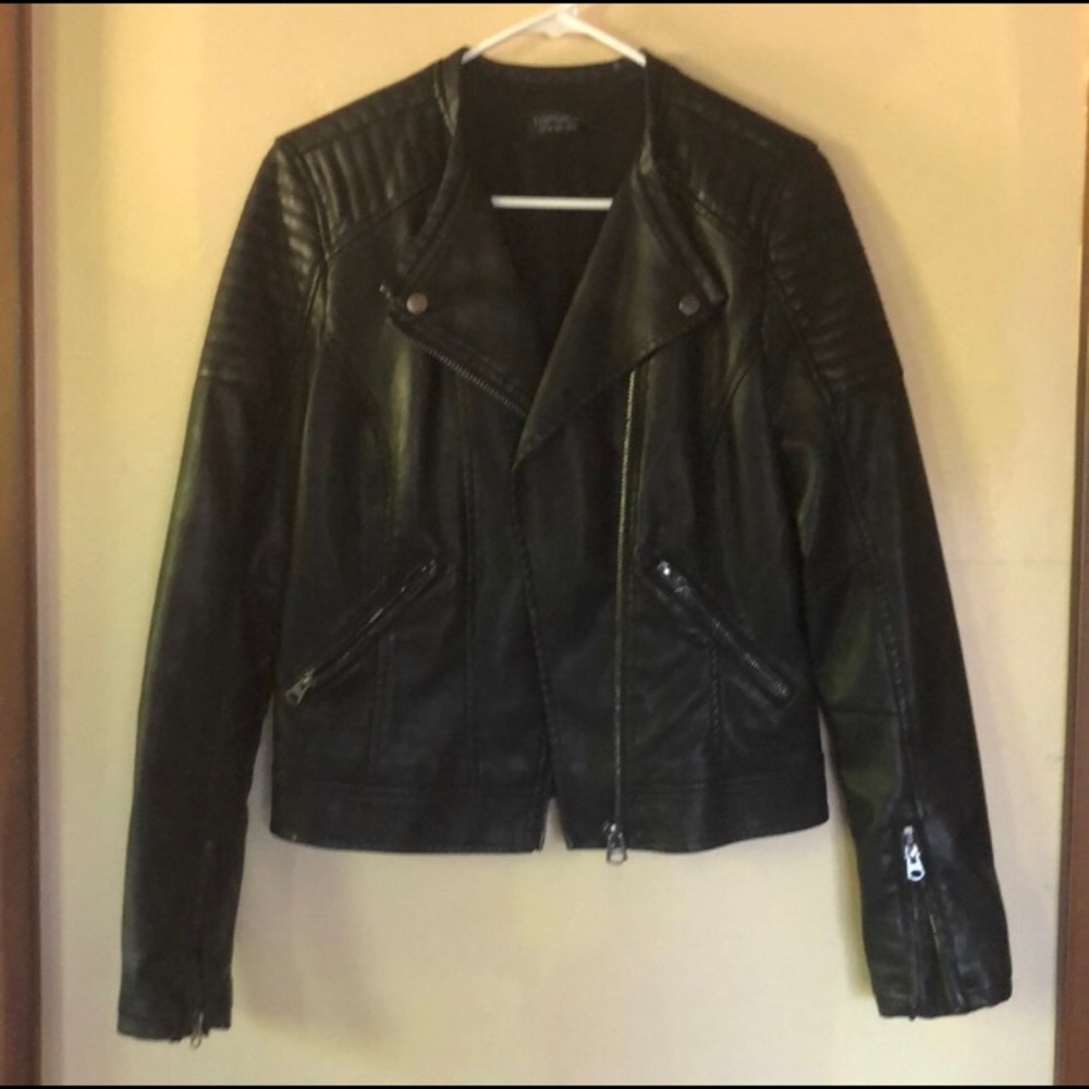 Topshop Leather Jacket